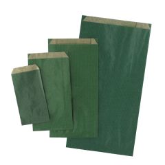 Plan papperspåse grön