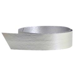 Polyband matt metallic silver