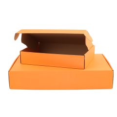 Orange självlåsande lådor
