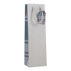 Flaskpåse Tartan UTFÖRSÄLJNING