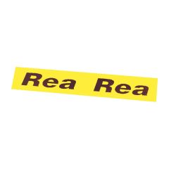 Banderoll REA i papper