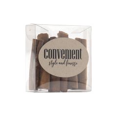 Presentkartong kapsel transparent